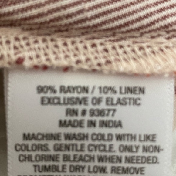 a.n.a. Button Front Long Wide Stripped Summer Dress New with Tags size S Small - Picture 10 of 12